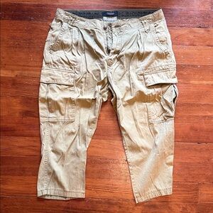 Scotch & Soda Sun Bleached Green Cargo Pants Size 32-32 (cropped to 32-30)